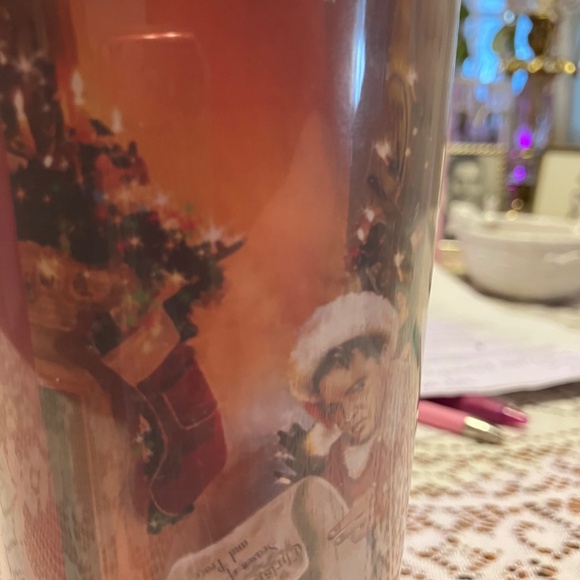Santa Elvis Presley Travel Mug - Picture 4 of 5